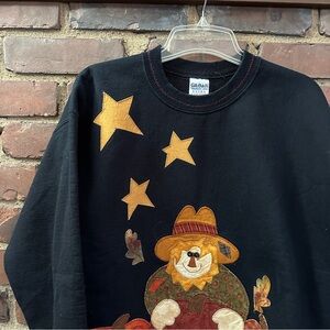 Vtg Gildian Ultra Cotton Heavyweight Pullover Sweatshirt DIY -medium pumpkin